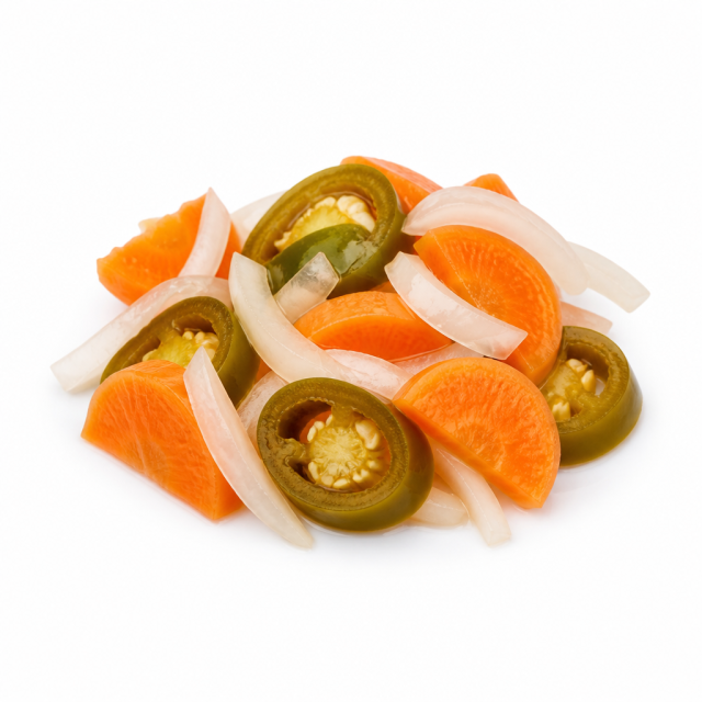 Chile jalapeño en escabeche